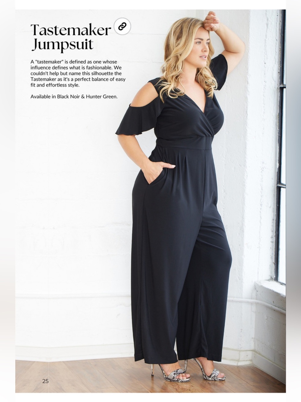 Kiyonna Tastemaker one piece Jumpsuit Plus Size Woman’s 2X (18-20) NWT